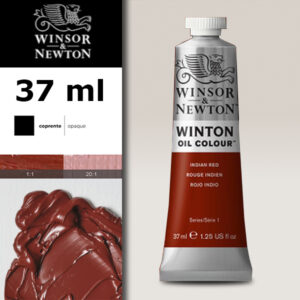 W044 - 317 - Rosso indiano 37 ML Olio Winton Winsor e Newton