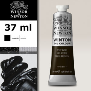 W050 - 331 - Nero d'avorio 37 ML Olio Winton Winsor e Newton