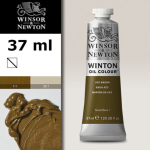 W041 - 389 - Marrone azo 37 ML Olio Winton Winsor e Newton
