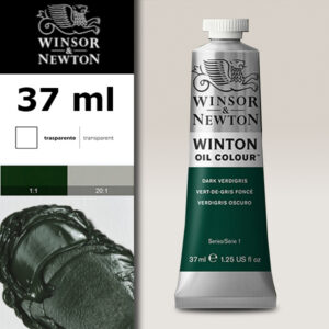 W036 - 405 - Verdigris scuro 37 ML Olio Winton Winsor e Newton