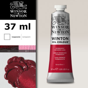 W016 - 478 - Lacca cremisi permanente 37 ML Olio Winton Winsor e Newton
