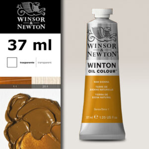W042 - 552 - Terra di Siena naturale 37 ML Olio Winton Winsor e Newton