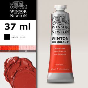 W009 - 603 - Lacca scarlatta 37 ML Olio Winton Winsor e Newton