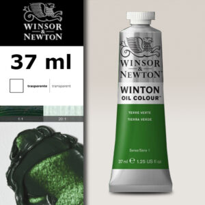 W034 - 637 - Terra verde 37 ML Olio Winton Winsor e Newton