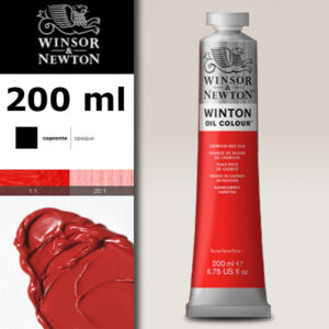 W010 - 095 - Rosso di cadmio imit 200 ML Olio Winton Winsor e Newton