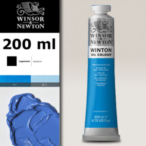W022 - 138 - Blu ceruleo imit 200 ML Olio Winton Winsor e Newton