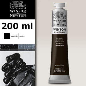 W051 - 337 - Nero bugia 200 ML Olio Winton Winsor e Newton