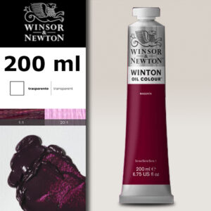 W019 - 380 - Magenta 200 ML Olio Winton Winsor e Newton