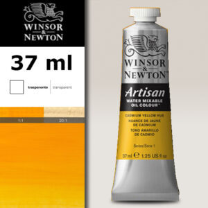 W005 - 109 - Giallo di cadmio imit 37 ML Olio ad Acqua Winsor e Newton Artisan