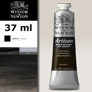 W037 - 331 - Nero d'avorio 37 ML Olio ad Acqua Winsor e Newton Artisan