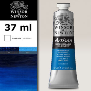 W022 - 514 - Blu di ftalo (tonalità rosso) 37 ML Olio ad Acqua Winsor e Newton Artisan
