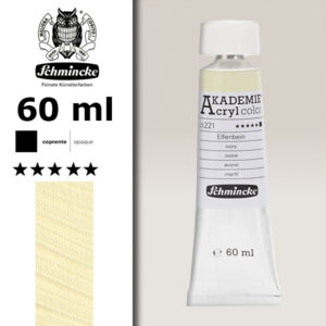 221 - Avorio Colore Acrilico 60 ML Akademie Schmincke