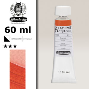 230 - Arancione Colore Acrilico 60 ML Akademie Schmincke