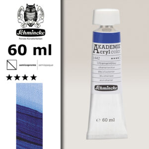 442 - Blu Oltremare Colore Acrilico 60 ML Akademie Schmincke