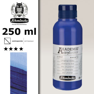 442 - Blu Oltremare Colore Acrilico 250 ML Akademie Schmincke