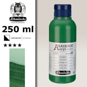 552 - Verde Foglia Colore Acrilico 250 ML Akademie Schmincke