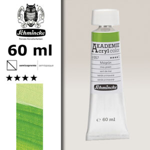557 - Verde Primavera Colore Acrilico 60 ML Akademie Schmincke