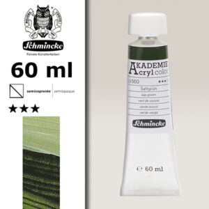 560 - Verde Bosco Colore Acrilico 60 ML Akademie Schmincke