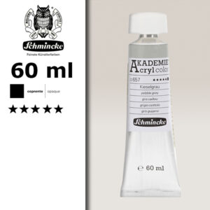 657 - Grigio Ciottolo Colore Acrilico 60 ML Akademie Schmincke