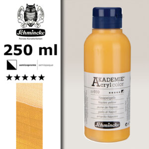 659 - Giallo Di Napoli Colore Acrilico 250 ML Akademie Schmincke