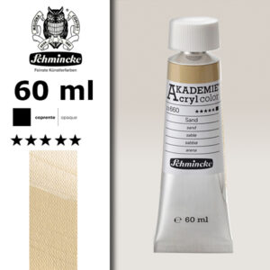 660 - Sabbia Colore Acrilico 60 ML Akademie Schmincke