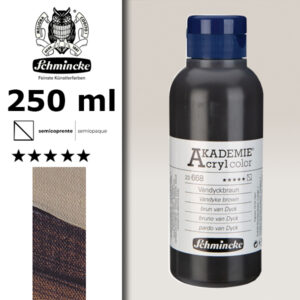668 - Bruno Van Dyck Colore Acrilico 250 ML Akademie Schmincke