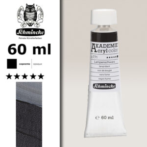 771 - Nero Fumo Colore Acrilico 60 ML Akademie Schmincke