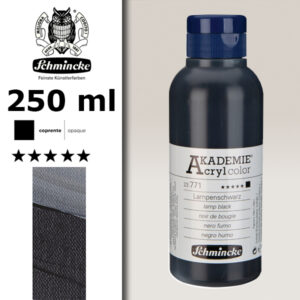 771 - Nero Fumo Colore Acrilico 250 ML Akademie Schmincke