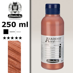 802 - Rame Colore Acrilico 250 ML Akademie Schmincke