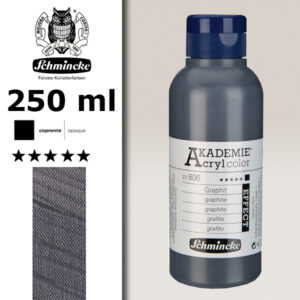 806 - Grafite Colore Acrilico 250 ML Akademie Schmincke