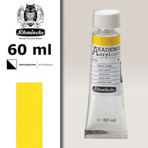 845 - Giallo Neon Colore Acrilico 60 ML Akademie Schmincke