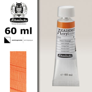 850 - Arancio Neon Colore Acrilico 60 ML Akademie Schmincke