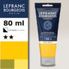 198 - Giallo medio 80 ML Acrilico Fine Lefranc Bourgeois