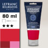 437 - Rosso primario 80 ML Acrilico Fine Lefranc Bourgeois
