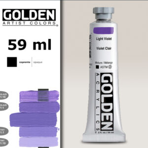 G044 - 1568 Violetto Chiaro S3 Acrilico Extra Fine Heavy Body 59 ML Golden