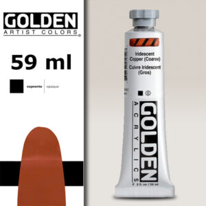 G119 - 4105 Rame Iridescente Grezzo Acrilico Extra Fine S8 Heavy Body 59 ML Golden