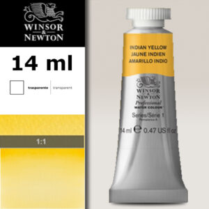 319 - Giallo indiano 14 ML Acquerello Professional Winsor e Newton