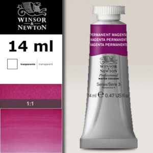 489 - Magenta permanente 14 ML Acquerello Professional Winsor e Newton