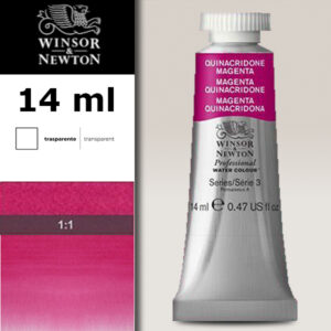 545 - Magenta quinacridone 14 ML Acquerello Professional Winsor e Newton