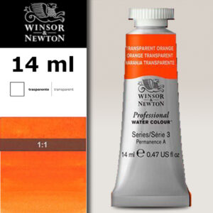 650 - Arancio trasparente privo di cadmio 14 ML Acquerello Professional Winsor e Newton