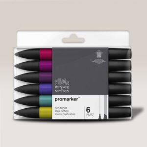 111 - Promarker - 6 Promarker - Toni ricchi Winsor e Newton