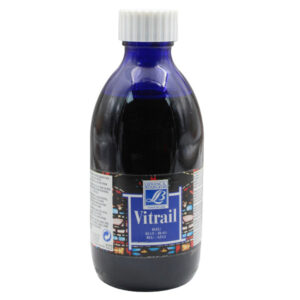 025 - Blu 250 ML Colori per Vetro e Ceramica Vitrail Lefranc Bourgeois