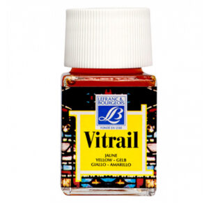 199 - Giallo 50 ML Colori per Vetro e Ceramica Vitrail Lefranc Bourgeois