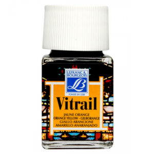 231 - Giallo arancio 50 ML Colori per Vetro e Ceramica Vitrail Lefranc Bourgeois