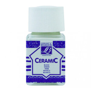 001 - Bianco 50 ML Colori per Vetro e Ceramica Ceramic Lefranc Bourgeois