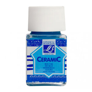 028 - Azzurro 50 ML Colori per Vetro e Ceramica Ceramic Lefranc Bourgeois