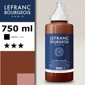481 - Terra di Siena bruciata 750 ML Acrilico Fine Lefranc Bourgeois