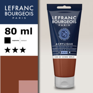 481 - Terra di Siena bruciata 80 ML Acrilico Fine Lefranc Bourgeois