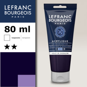 473 - Viola dioxazine 80 ML Acrilico Fine Lefranc Bourgeois