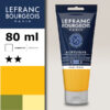 212 - Giallo indiano 80 ML Acrilico Fine Lefranc Bourgeois